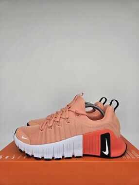 Nike Free Metcon 6 Apricot Agate Turf Orange Women's Workout Shoes Size 6.5